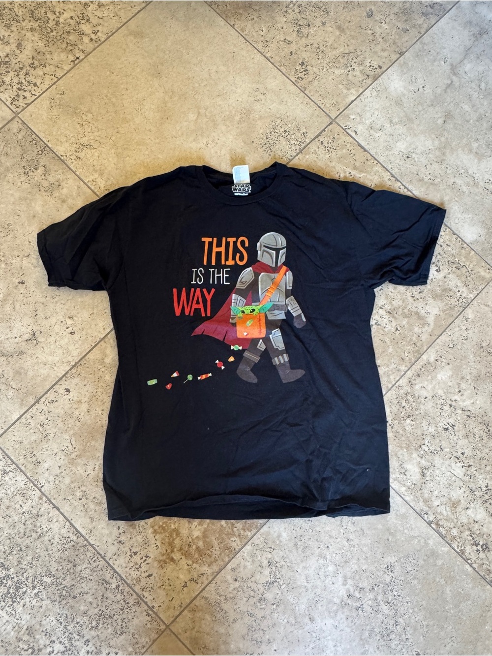 The Mandalorian "This Is The Way" Graphic Tee - Black